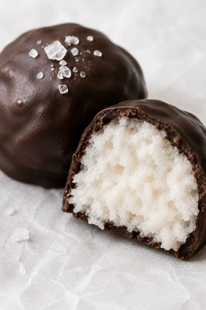 Nut-Free Chocolate Coconut Bites