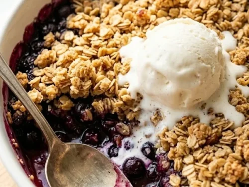 Gluten-Free Blueberry Crisp