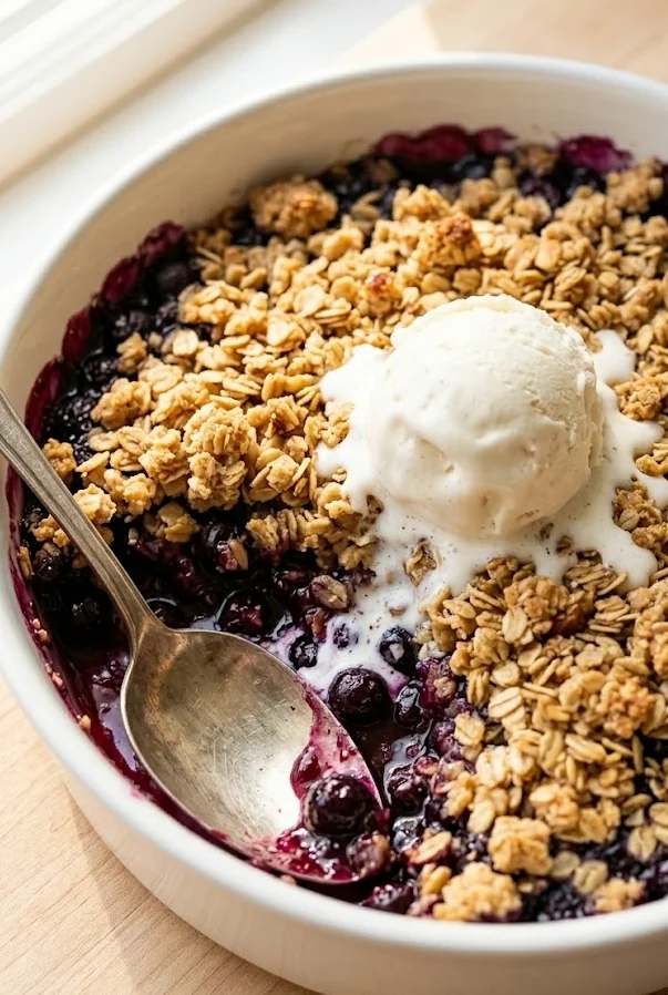 Gluten-Free Blueberry Crisp