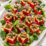 Watermelon Halloumi Bites