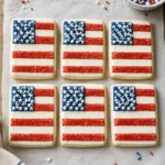 American Flag Sugar Cookies