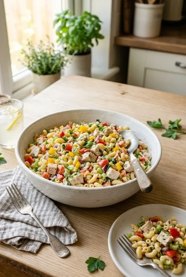 Chicken Macaroni Pasta Salad