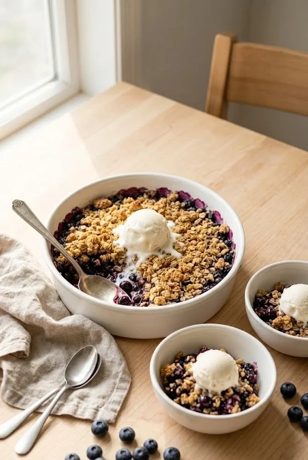 Gluten-Free Blueberry Crisp