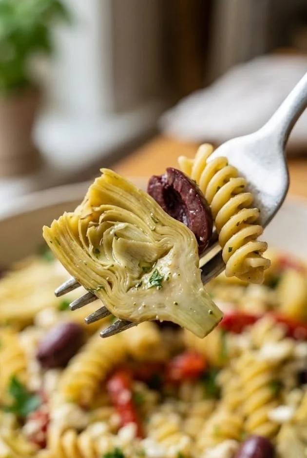 Artichoke Pasta Salad