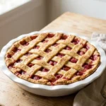 Gluten-Free Rhubarb Pie