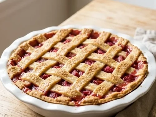 Gluten-Free Rhubarb Pie