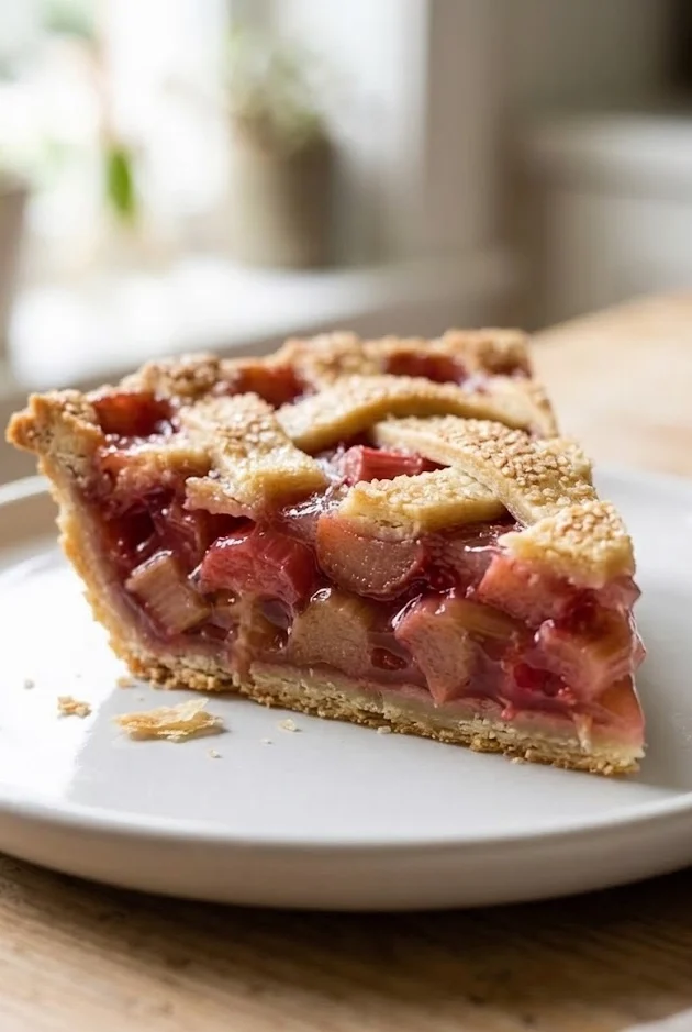 Gluten-Free Rhubarb Pie