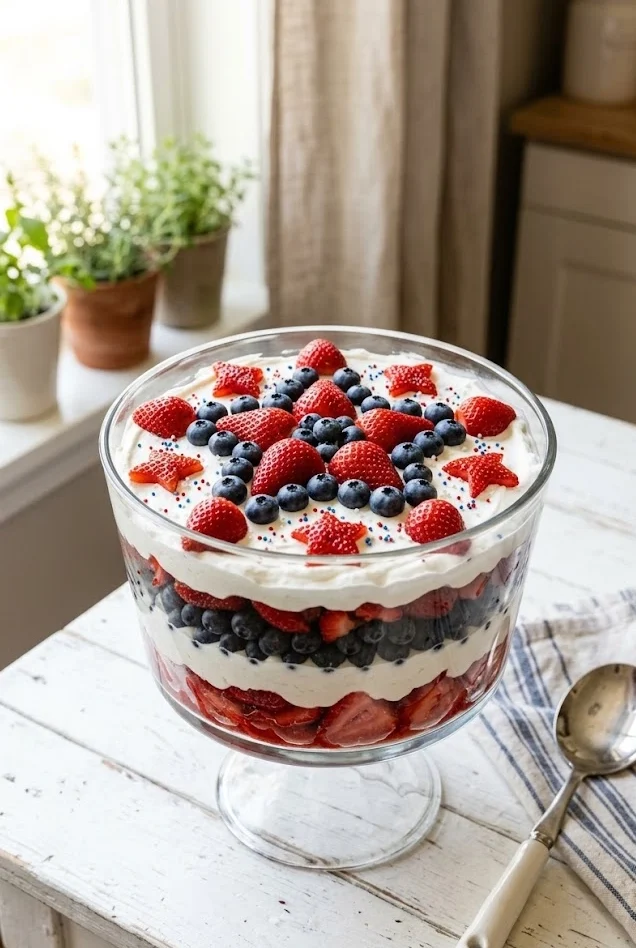 4th of July Trifle