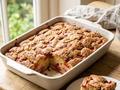 Classic Rhubarb Cake