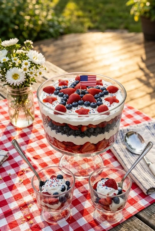 4th of July Trifle