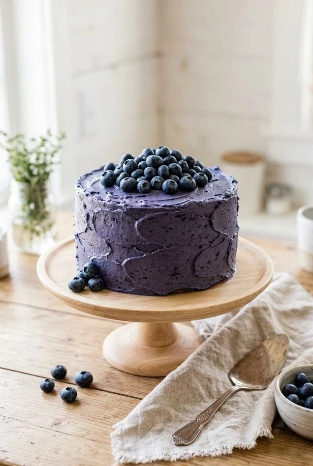 Fresh Blueberry Frosting