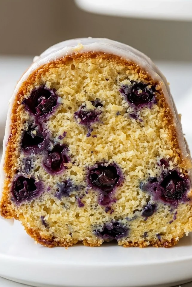Lemon Blueberry Bundt Cake