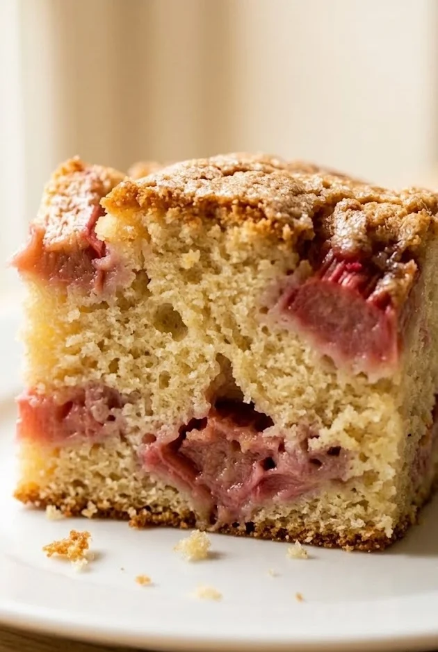 Classic Rhubarb Cake