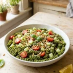 Gluten Free Pesto Pasta Salad