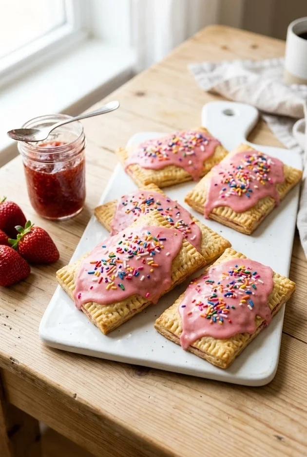 Homemade Strawberry Pop Tarts