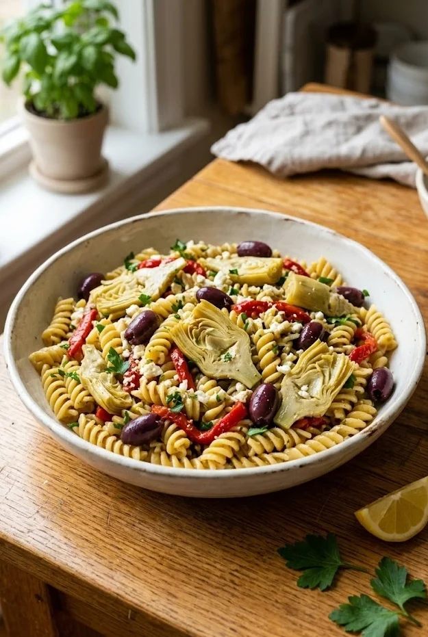 Artichoke Pasta Salad
