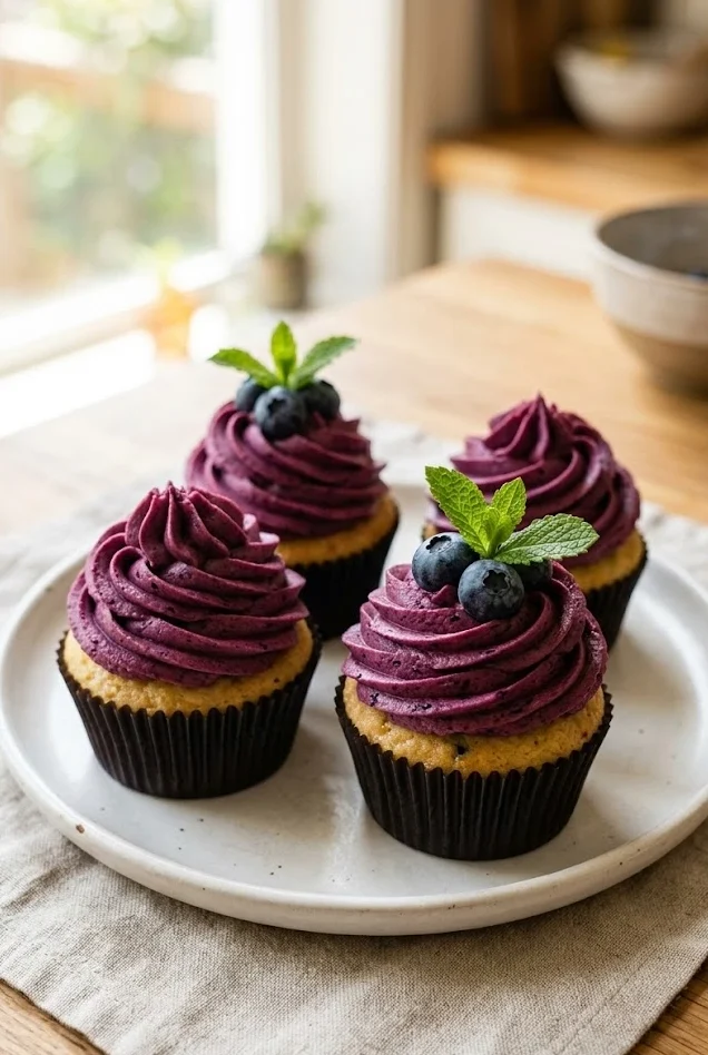 Fresh Blueberry Frosting