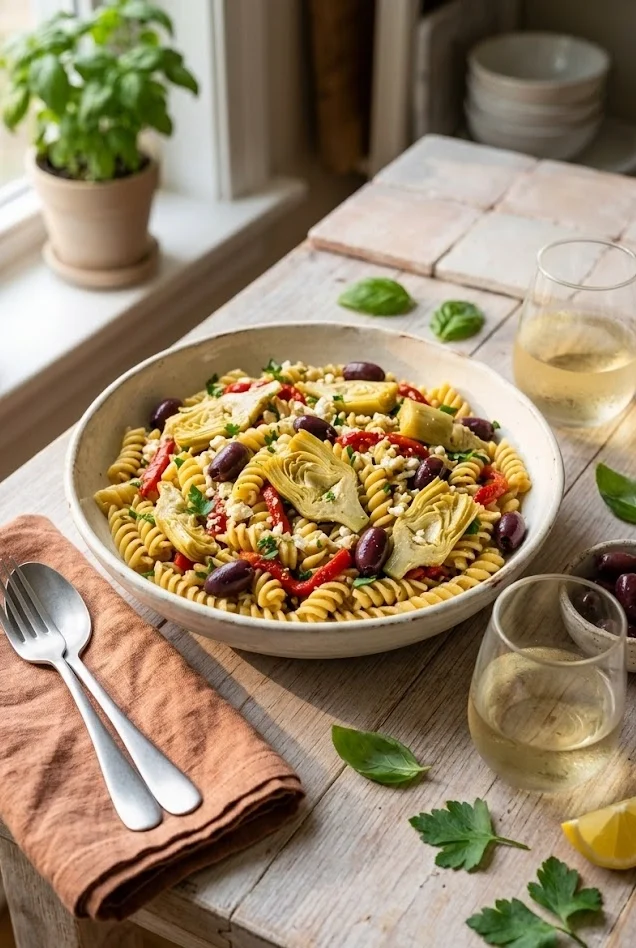 Artichoke Pasta Salad