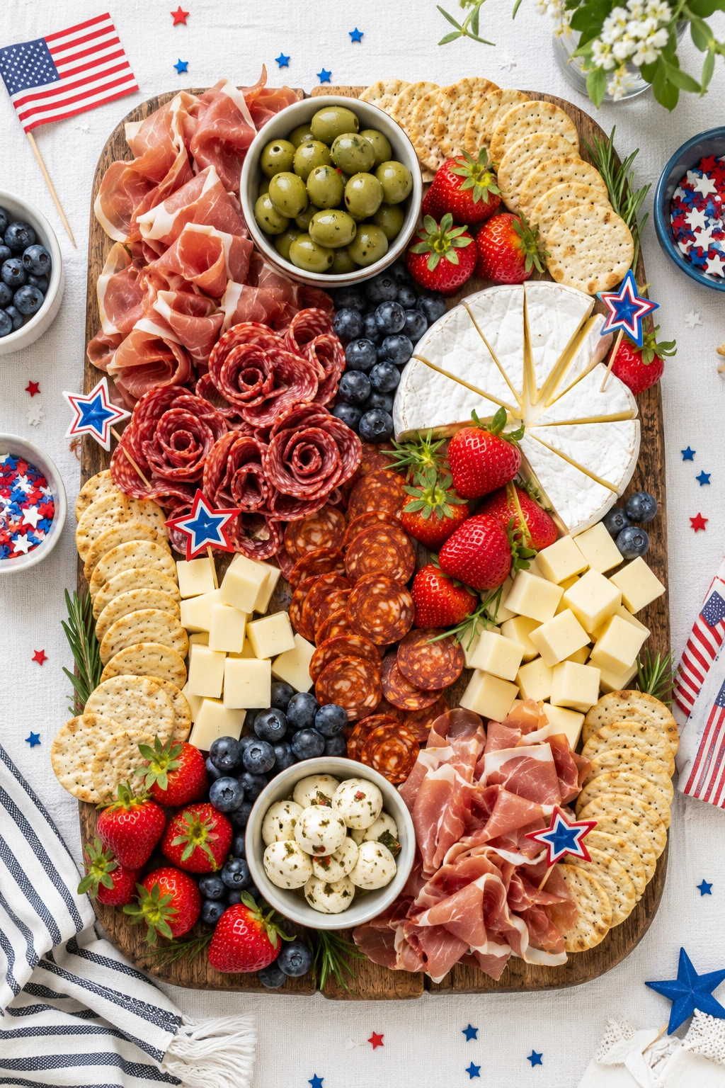4th of July Charcuterie Board