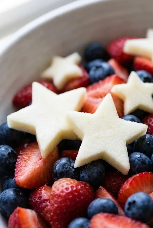 Easy Patriotic Fruit Salad