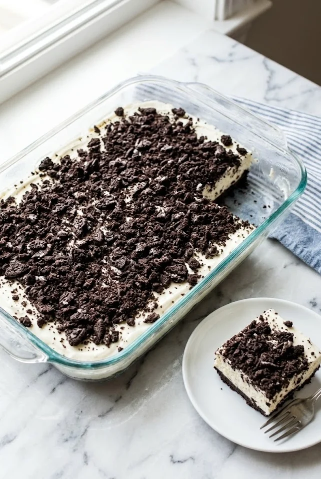 Gluten Free No Bake Oreo Cheesecake