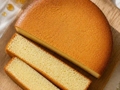 Soft Japanese Castella Cake
