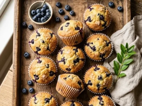Easy Blueberry Muffins