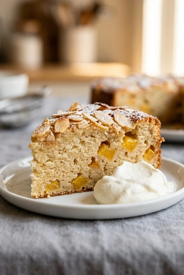 Gluten-Free Peach Cake