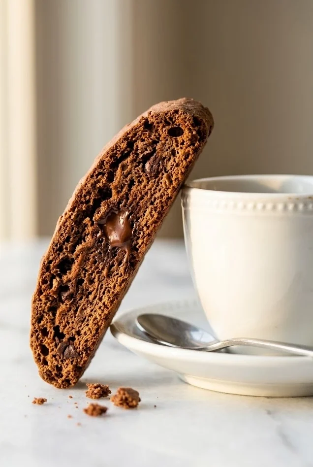 Gluten-Free Double Chocolate Biscotti