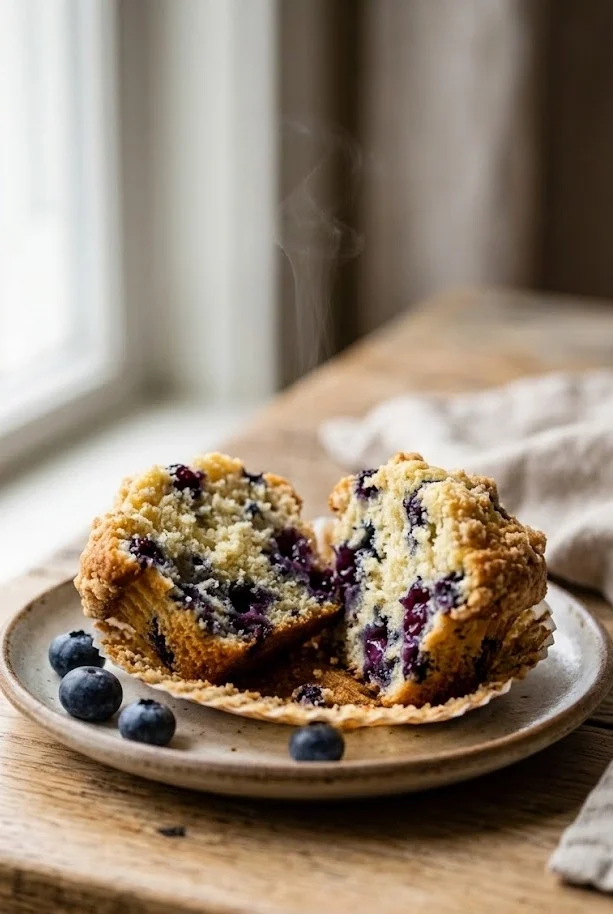 Easy Blueberry Muffins
