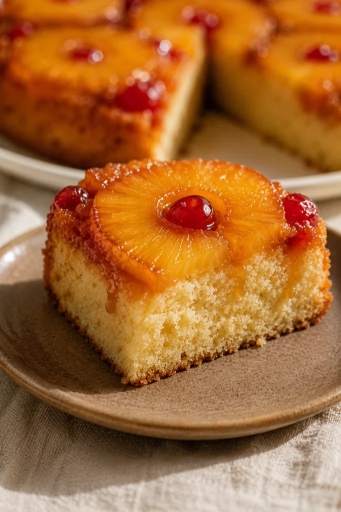 Sourdough Pineapple Upside Down Cake