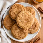Apple Cider Snickerdoodles