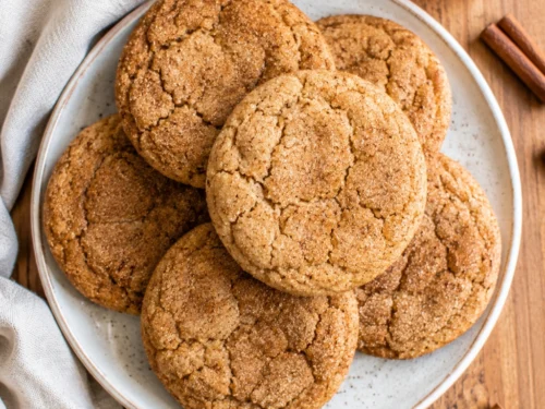 Apple Cider Snickerdoodles