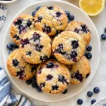 Vegan Lemon Blueberry Muffins