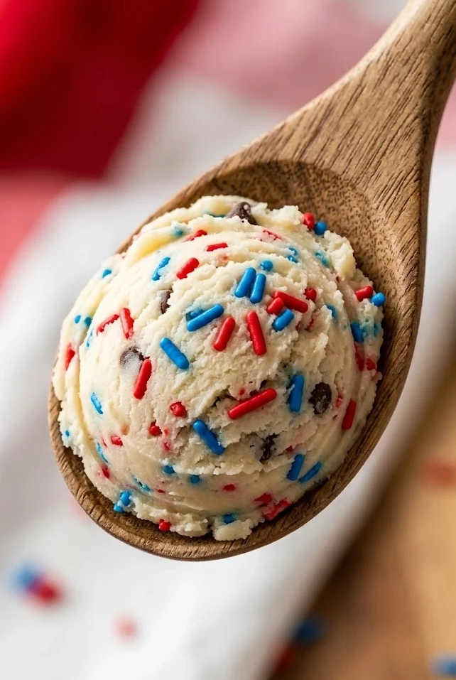 Patriotic Edible Sugar Cookie Dough
