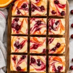 Cranberry Cheesecake Bars