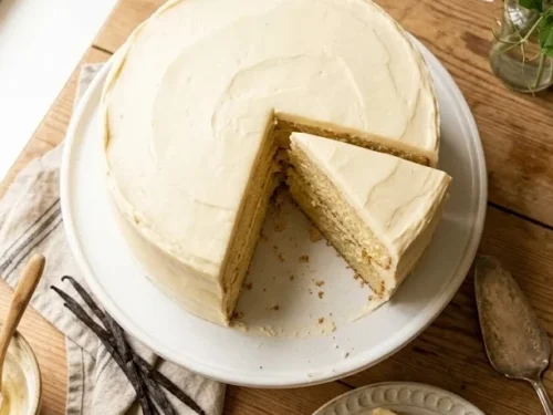 Homemade Vanilla Cake