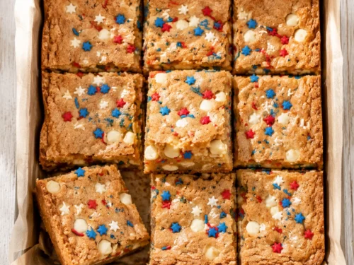 Fireworks Blondies