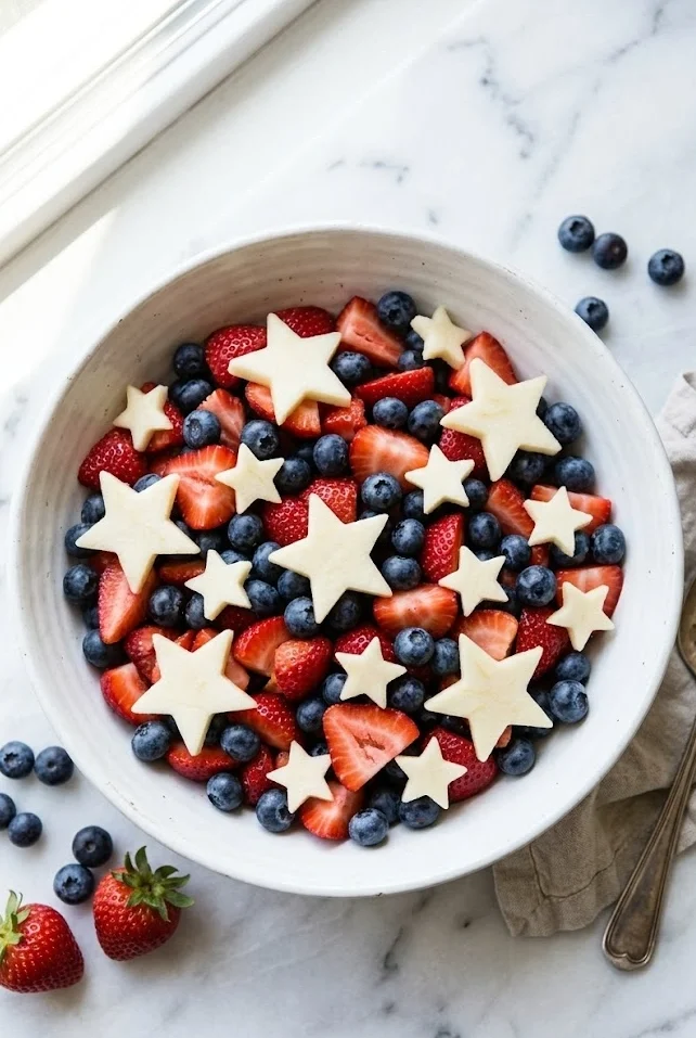 Easy Patriotic Fruit Salad