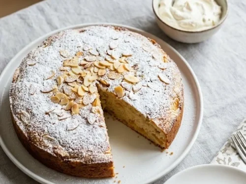 Gluten-Free Peach Cake