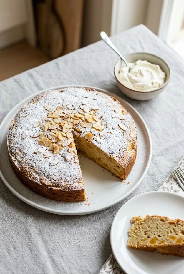 Gluten-Free Peach Cake