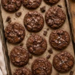 Easy Chocolate Brownie Cookies