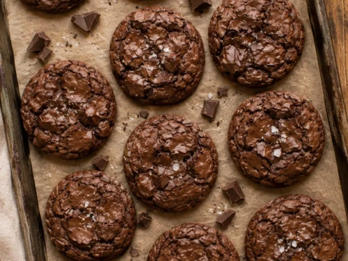 Easy Chocolate Brownie Cookies