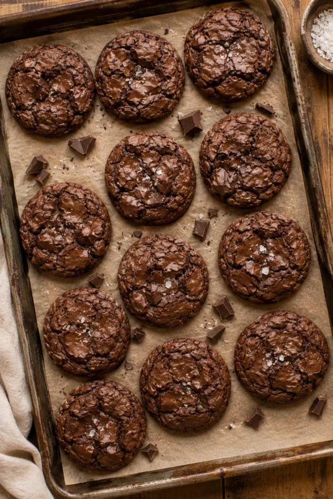 Easy Chocolate Brownie Cookies