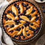 Mary Berry's Pear and Blueberry Cake