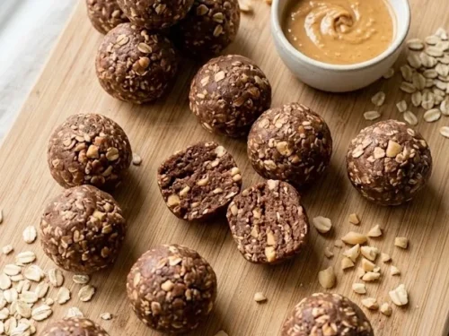 Chocolate Peanut Butter Protein Balls