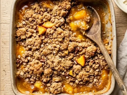 Gluten-Free Peach Crisp