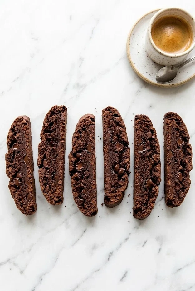 Gluten-Free Double Chocolate Biscotti
