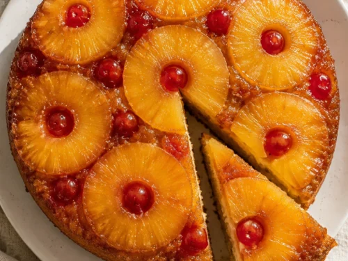 Sourdough Pineapple Upside Down Cake