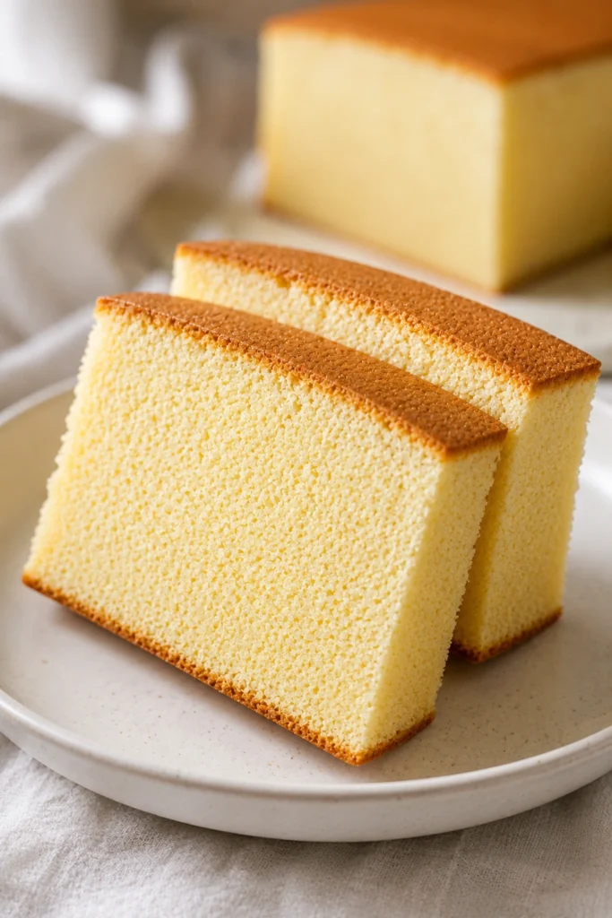 Soft Japanese Castella Cake